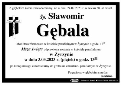 Gębala Sławomir