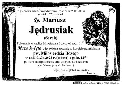 Jędrusiak Mariusz