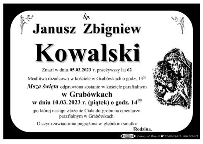 Kowalski Janusz Zbigniew