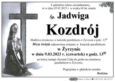 Kozdrój Jadwiga