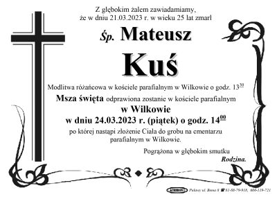 Kuś Mateusz
