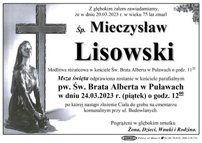 Lisowski Mieczysław