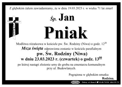 Pniak Jan