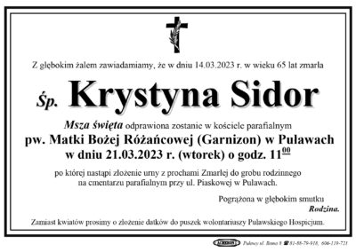 Sidor Krystyna