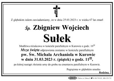 Sułek Zbigniew Wojciech