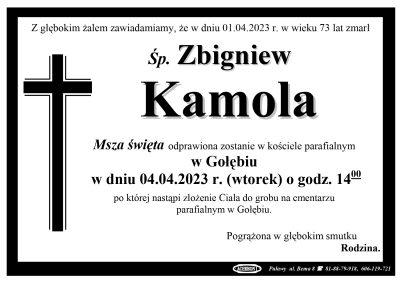 Kamola Zbigniew