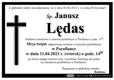 Lędas Janusz