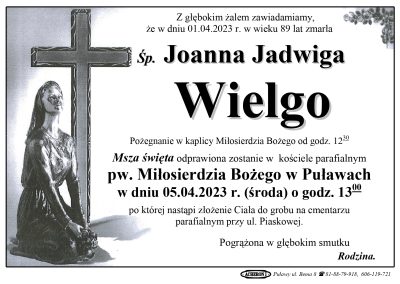Wielgo Joanna Jadwiga