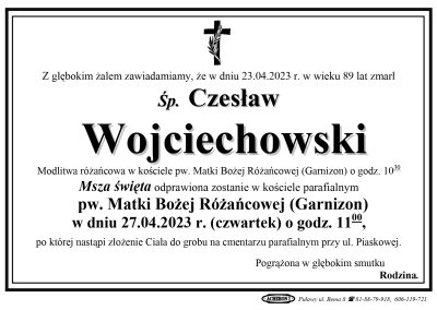 Wojciechowski Czesław