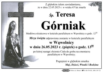 Górniak Teresa
