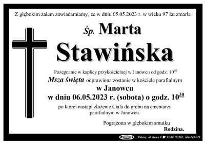 Stawińska Marta