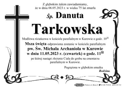 Tarkowska Danuta