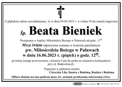 Bieniek Beata