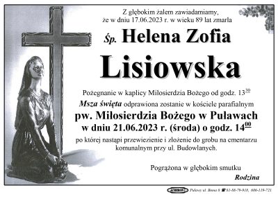 Lisiowska Helena Zofia