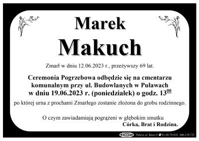 Makuch Marek