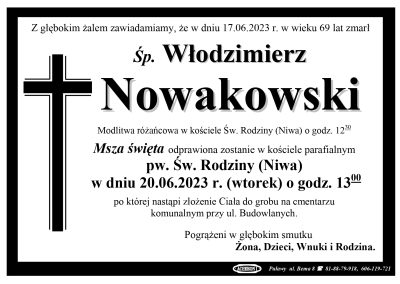 Nowakowski Włodzimierz