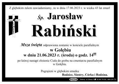 Rabiński Jarosław