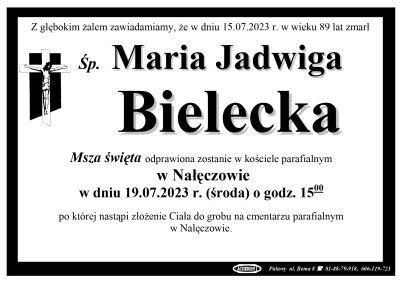 Bielecka Maria Jadwiga