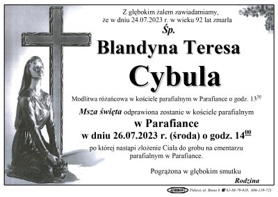 Cybula Blandyna Teresa