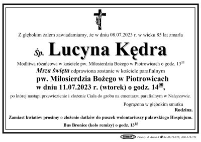 Kędra Lucyna