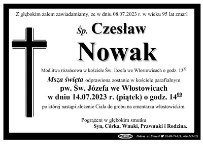 Nowak Czesław
