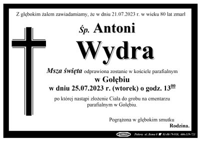 Wydra Antoni