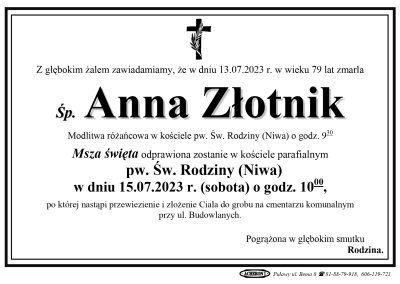 Złotnik Anna