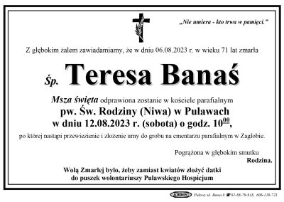 Banaś Teresa