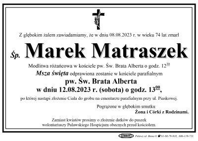 Matraszek Marek