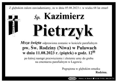 Pietrzyk Kazimierz