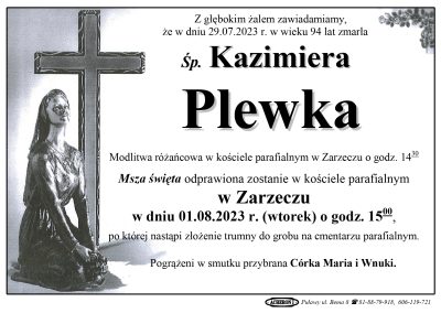 Plewka Kazimiera