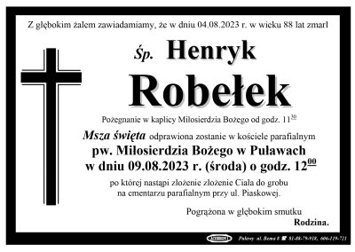 Robełek Henryk