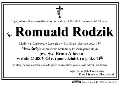 Rodzik Romuald