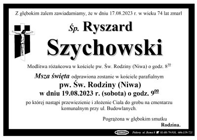 Szychowski Ryszard