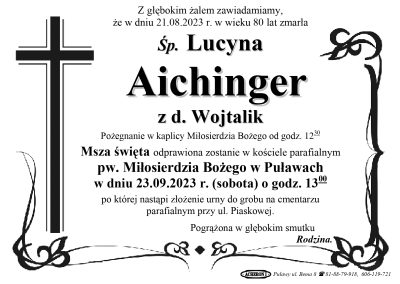 Aichinger Lucyna