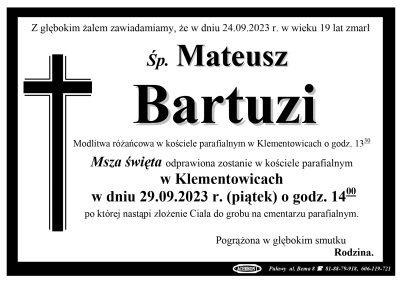 Bartuzi Mateusz