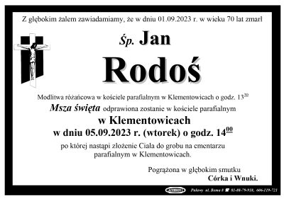 Rodoś Jan