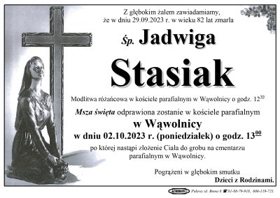 Stasiak Jadwiga