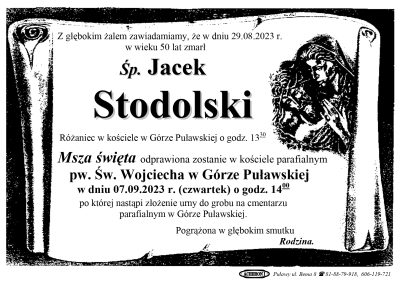 Stodolski Jacek