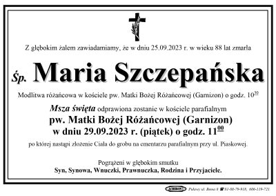 Szczepańska Maria