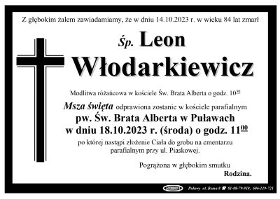 Włodarkiewicz Leon