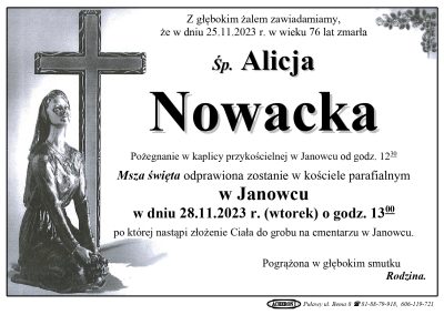 Nowacka Alicja