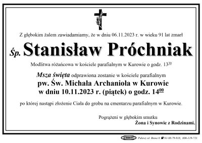 Próchniak Stanisław