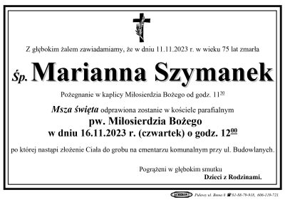 Szymanek Marianna
