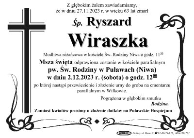 Wiraszka Ryszard