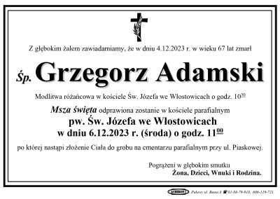 Adamski Grzegorz