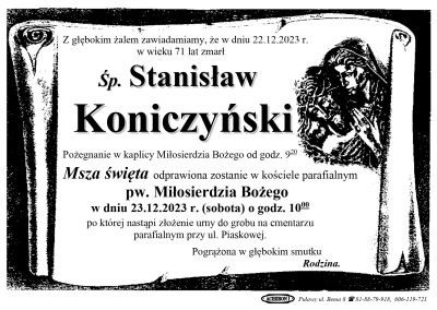 Koniczyński Stanisław