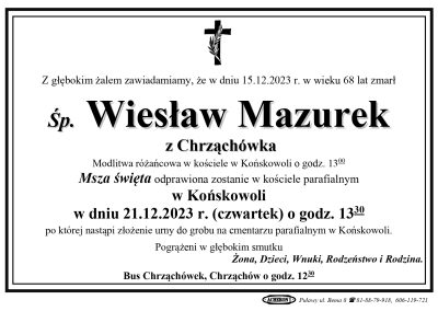 Mazurek Wiesław