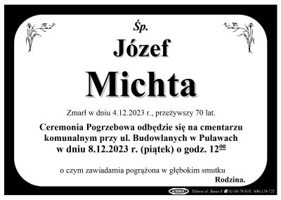 Michta Józef
