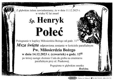 Połeć Henryk